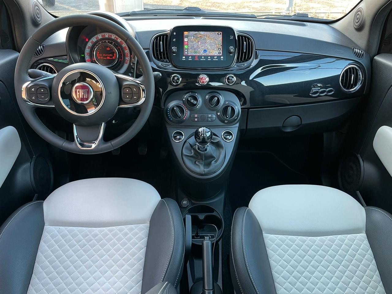 Fiat 500 1.0 70 CV HYBRID DOLCEVITA 16" TAGLIANDATA COMPLETAMENTE