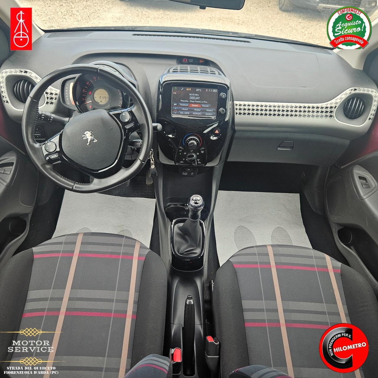 Peugeot 108 82 5 porte Allure UNIPRO DA 79€ MESE