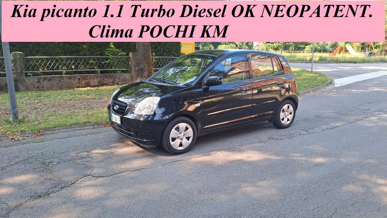 Kia Picanto 1.1 Turbo Diesel Ok Neopatentati CLIMA