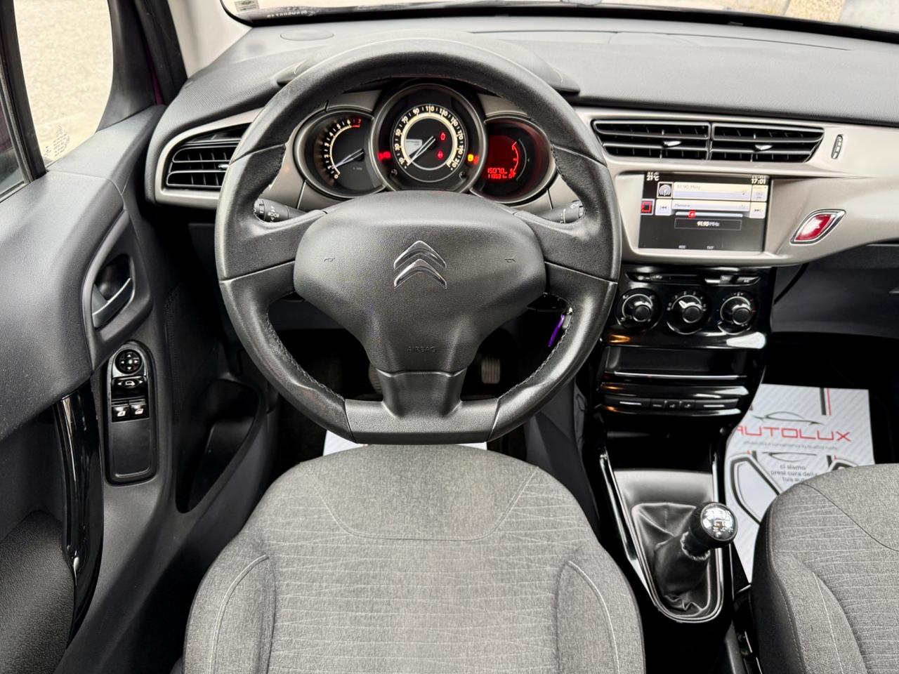 Citroen C3 PureTech 82 Exclusive 2016 NEOPATENTATI