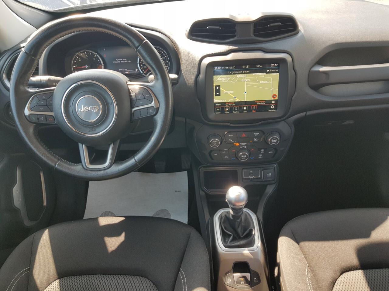 Jeep Renegade 1.6 Mjt 120cv Limited Fari Led Navy Rcam Clima aut.