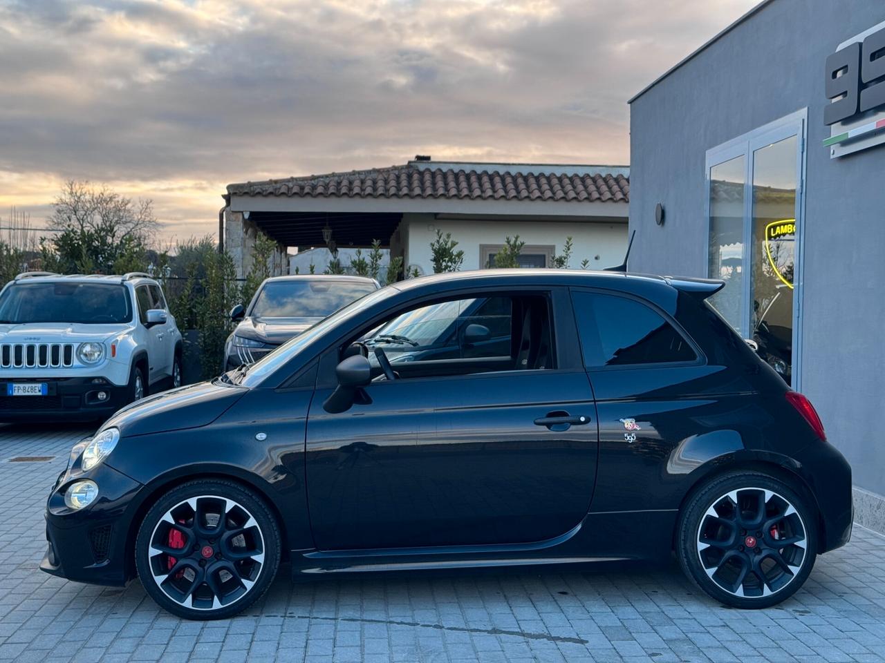 Abarth 595 1.4 Turbo T-Jet 180 CV Competizione CARBONIO SABELT FULL UNI PRO TAGLIANDI CERT