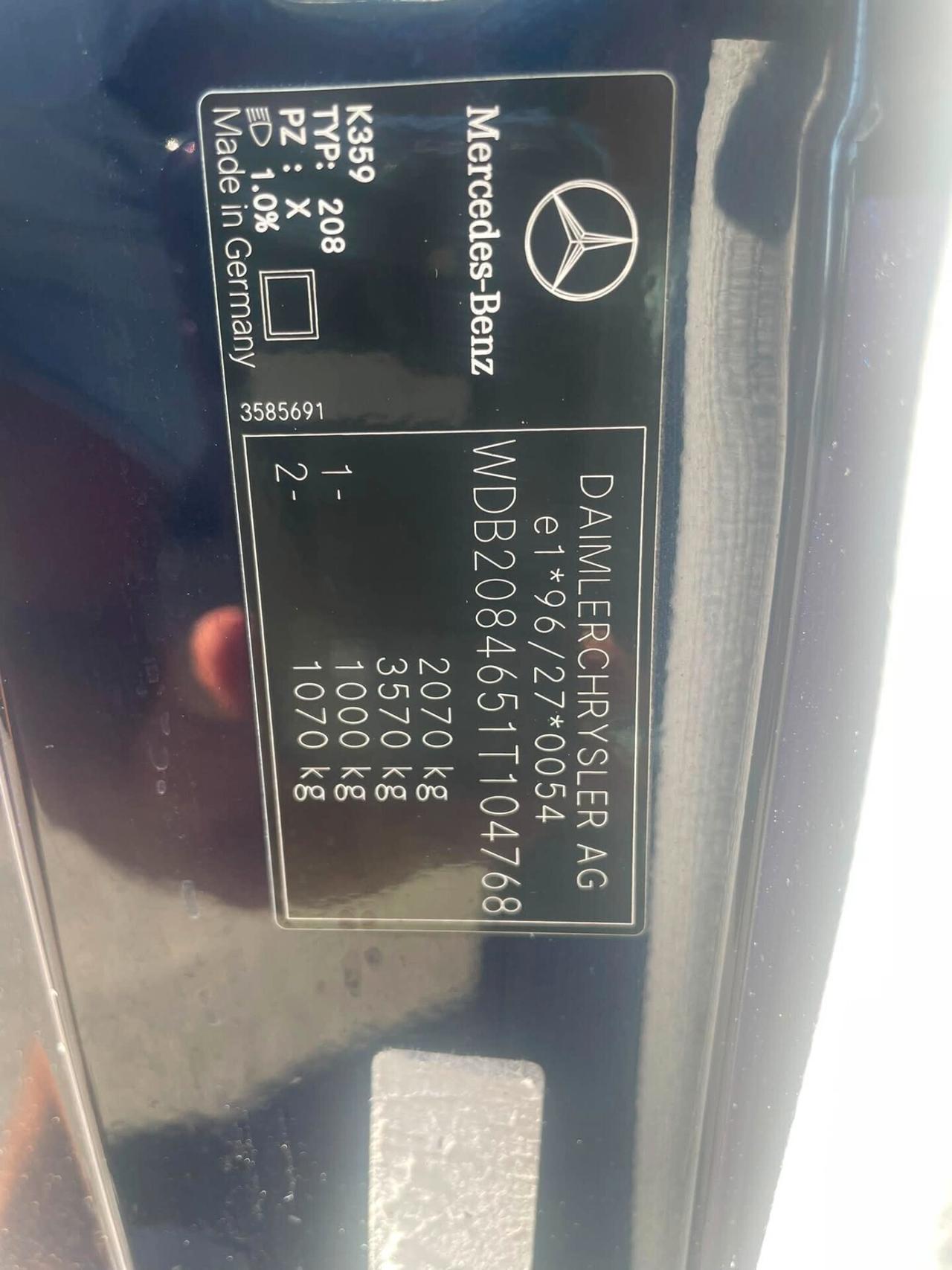 Mercedes-benz CLK 320 cat Cabriolet Elegance
