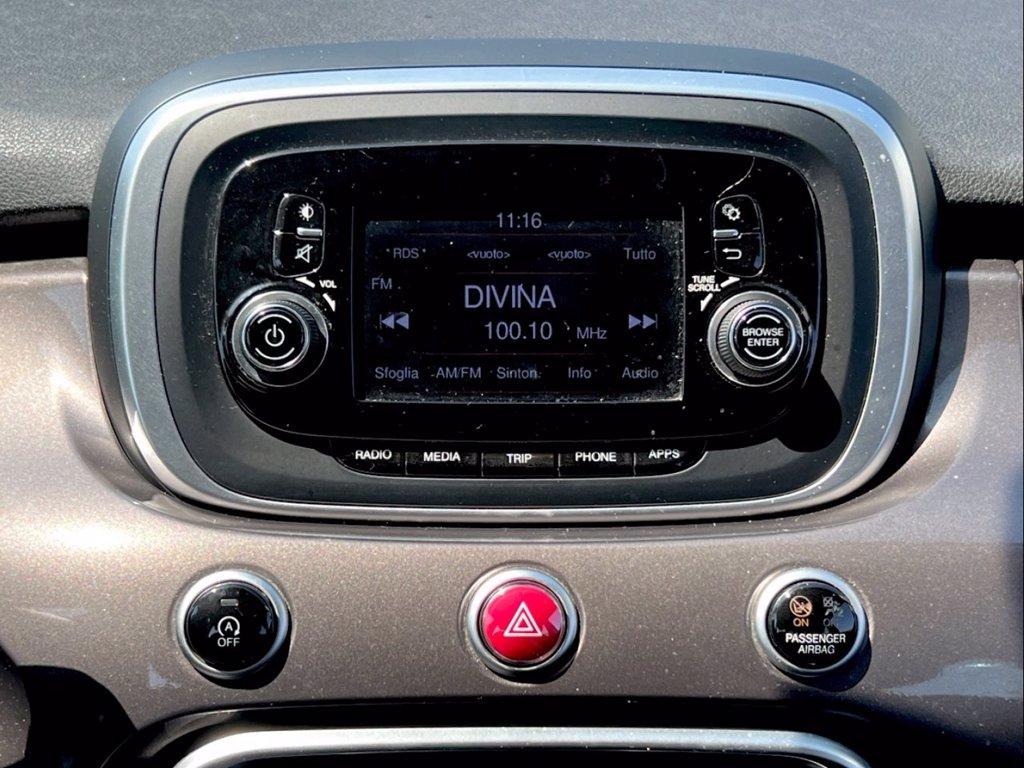 FIAT 500X 1.3 mjt Popstar 4x2 95cv del 2017