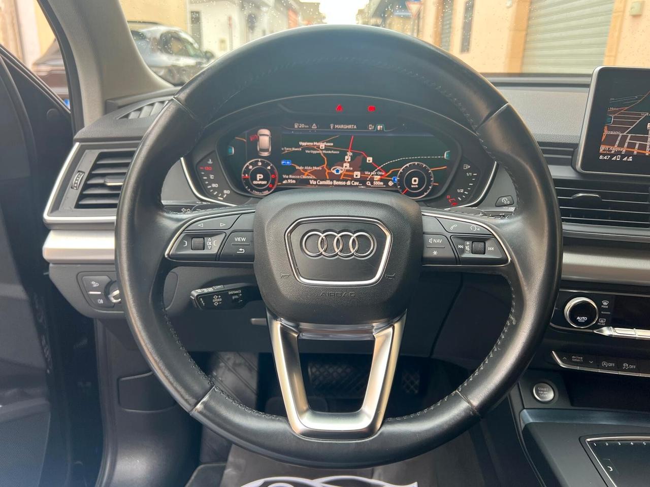 AUDI Q5 2.0 TDI 190CV SPORT QUATTRO PELLE NAVI COCKPIT ANNO 2019