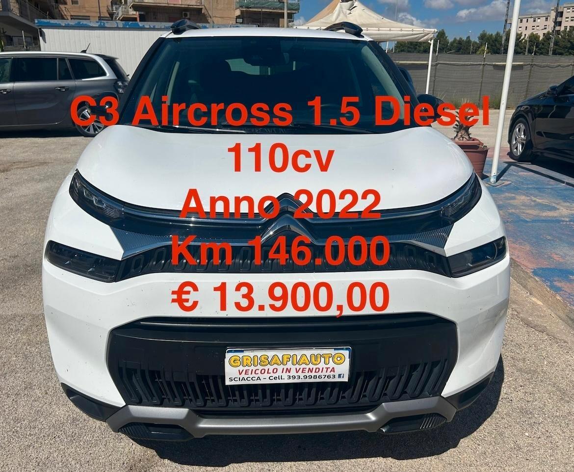C3 Aircross 1.5 BlueHdi 110 cv