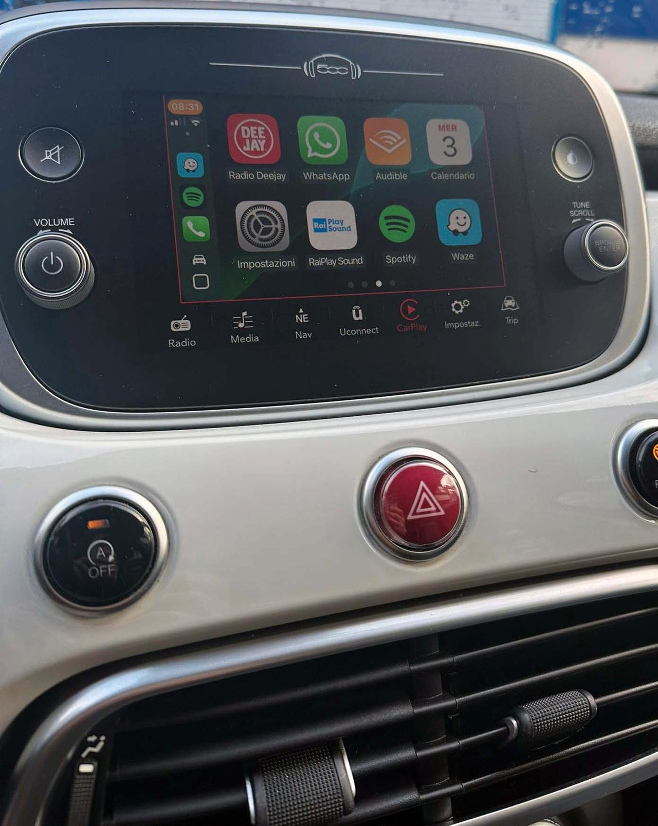 Fiat 500X 1.4 MultiAir 140 CV Telecamera Appena Tagliandata Android & Apple Car