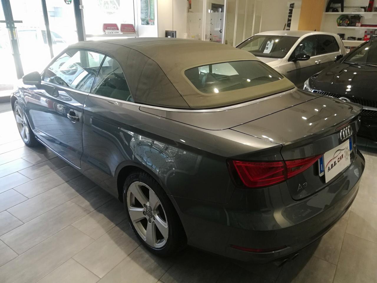 AUDI - A3 Cabrio - 2.0 TDI cl.d S tr. Ambition - EURO6 - FINANZIABILE - RITIRO PERMUTE