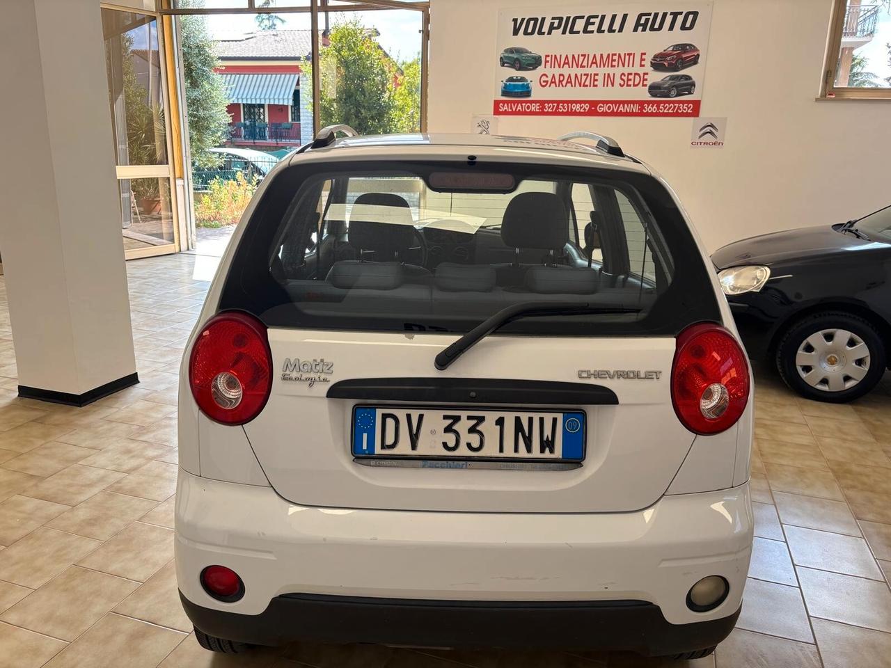 CHEVROLET MATIZ ANNO 2009 BZ GPL ADATTA NEOPATENTATI KM 75 MILA