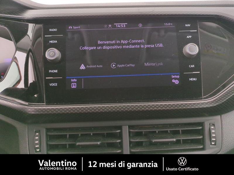 Volkswagen T-Cross 1.0 TSI R-LINE 110 CV