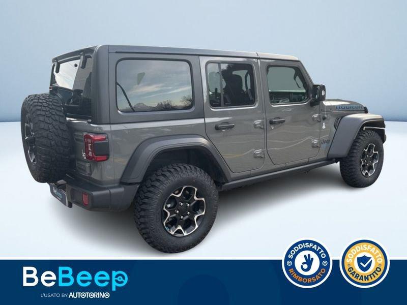 Jeep Wrangler UNLIMITED 2.0 ATX PHEV RUBICON 4XE AUTO