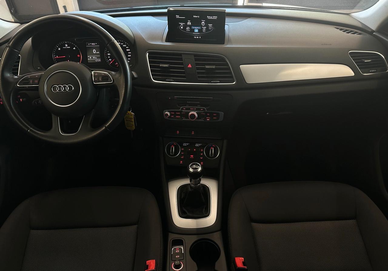 AUDI Q3 2.0TDI BUSINESS 120cv NEOPATENTATI*NAVI*CLIMA*