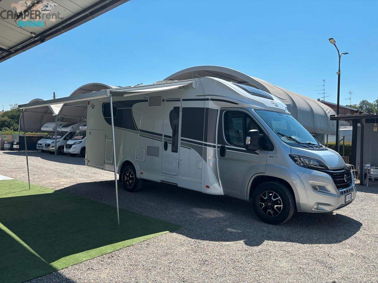 CARADO T447 EDITION 5 BY HYMER - SEMINTEGRALE CON LETTI GEMELLI IN CODA ED AMPIO GARAGE