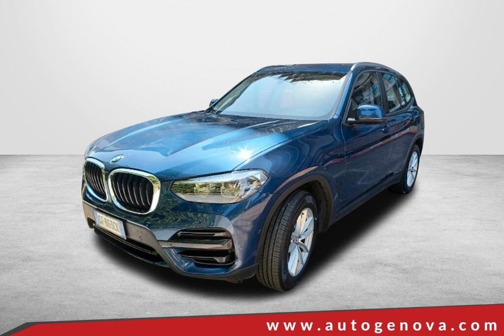 BMW X3 20D 190CV STEPTRONIC 48V X-DRIVE BUSINESS ADVANTAGE ( FARI LED - PELLE - CLIMA TRIZONA - CRUISE - NAVI - PARK ASSISTANT - TELECAMERA POST. )