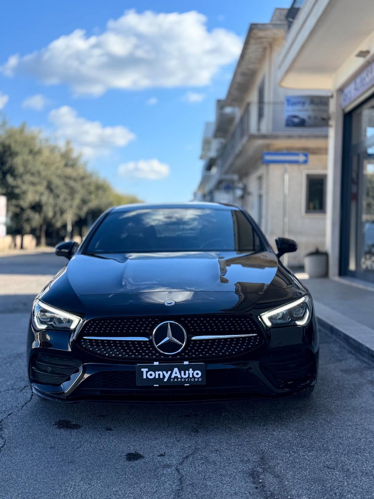 Mercedes-benz CLA 200 Coupe d 150 cv Premium auto AMG CON LUCI SOFFUSE,TELECAMERA,APPLE CARPLAY,VIRTUAL COCKPIT