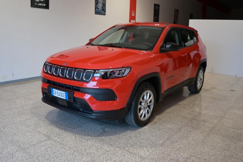 JEEP COMPASS 1.6 M-JET 16V 130CV 6M. 2WD LONGITUDE ( FARI LED - COCKPIT - CRUISE - MIRROR - TELECAMERA POST. - CERCHI 17 )