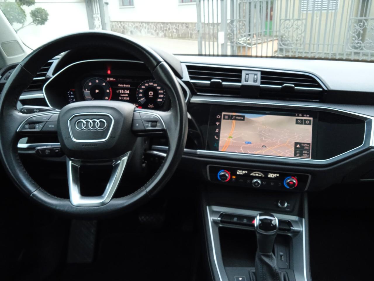 Audi Q3 TDI S tronic Advanced tetto apribile elettrico,