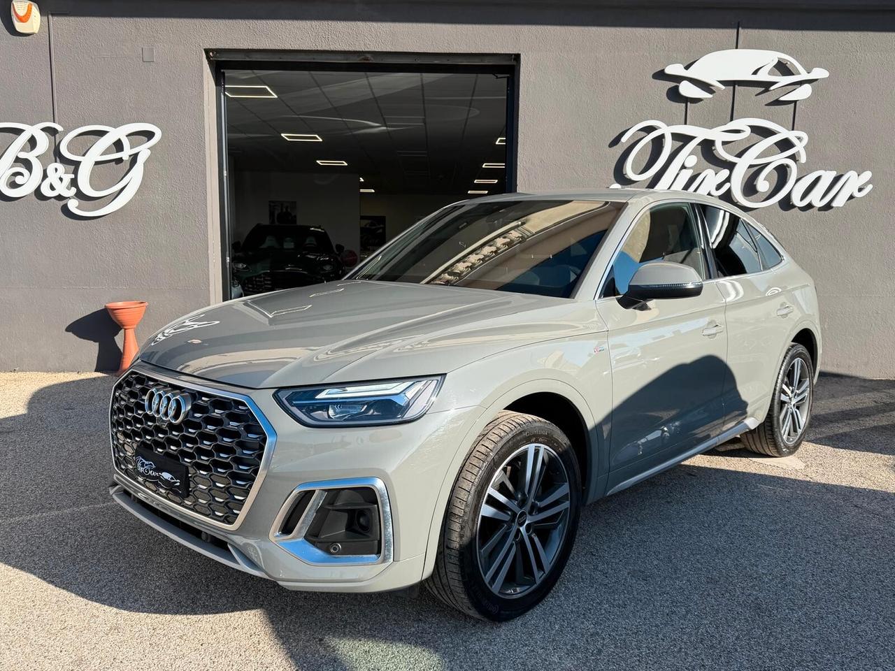 AUDI Q5 SPORTBACK S-LINE PLUS 40 2.0 MHEV 204CV QUATTRO PELLE NAVI CAM ANNO 2022