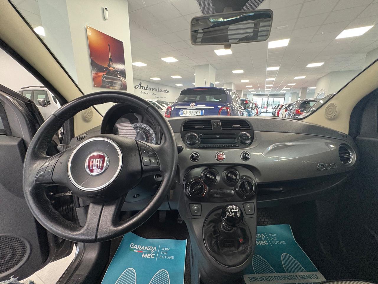 Fiat 500 Lounge 1.2 benzina 69cv 2010 neopatentati