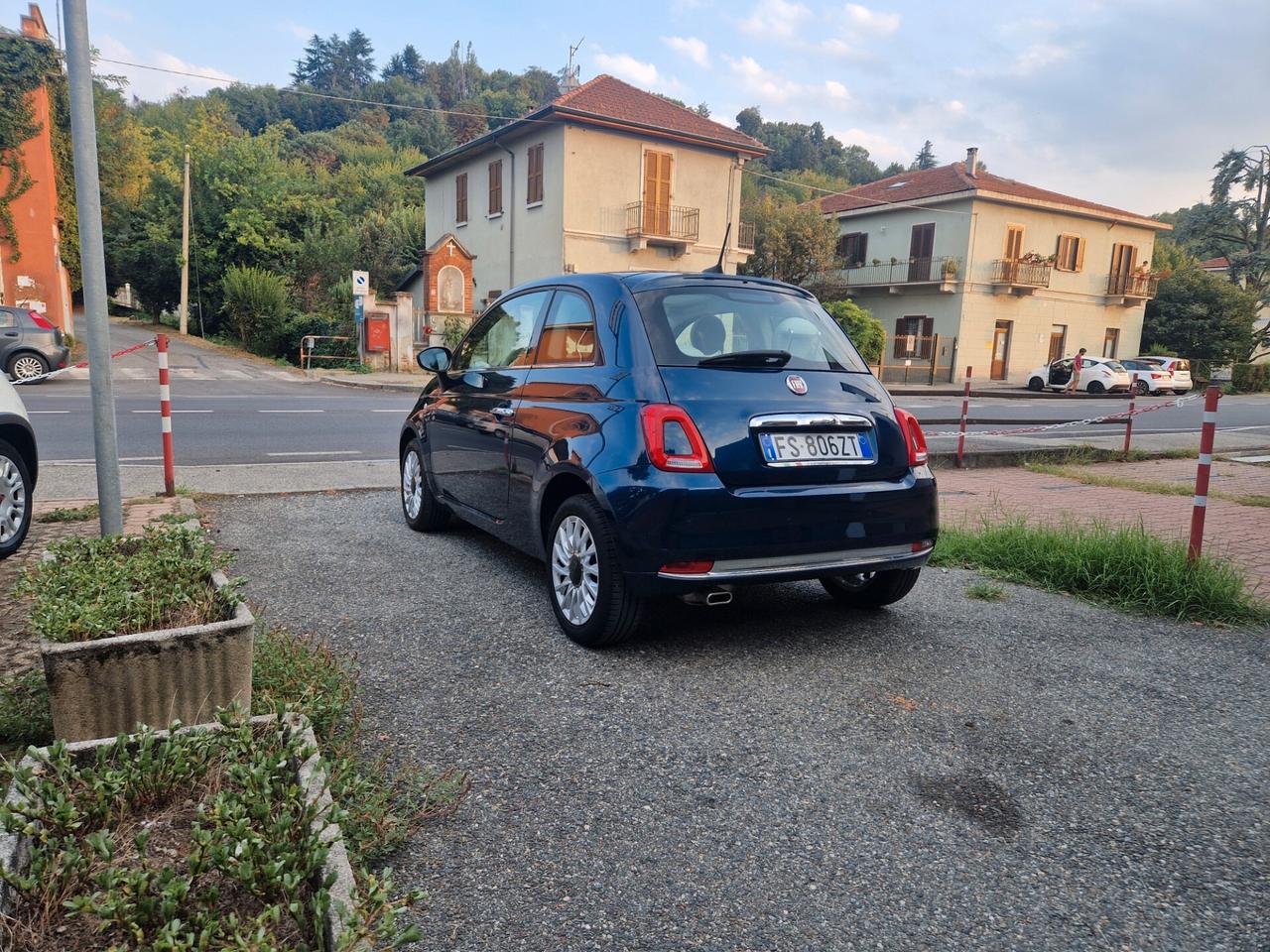Fiat 500 1.2 70CV "46.400 km" Carplay, Sensori, Fendinebbia