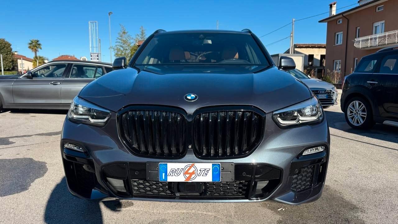 Bmw X5 xDrive30d 48V Msport Tettuccio apribile e panoramico Telecamera 360°