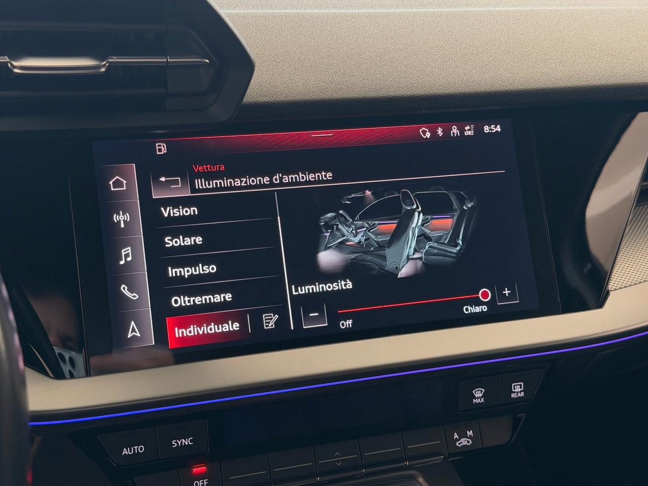 AUDI A3 S-Tronic S-Line 1.0cc 110Cv Automatica