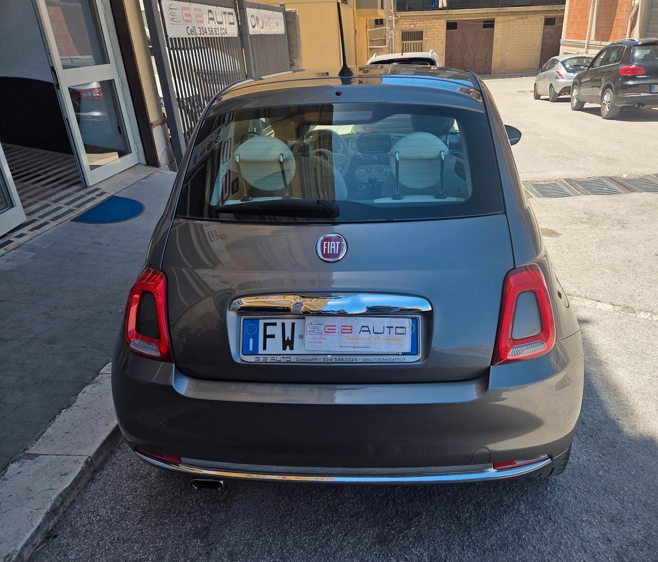 FIAT 500 ANNO 2019 1.2 BENZINA 70 CV KM 90000 CERTIF