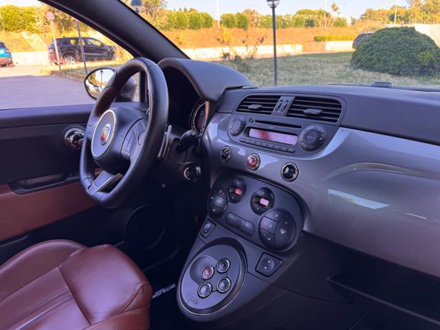 ABARTH 595 1.4 T-JET 160CV MTA TURISMO+PELLE TABACCO+BIXENO