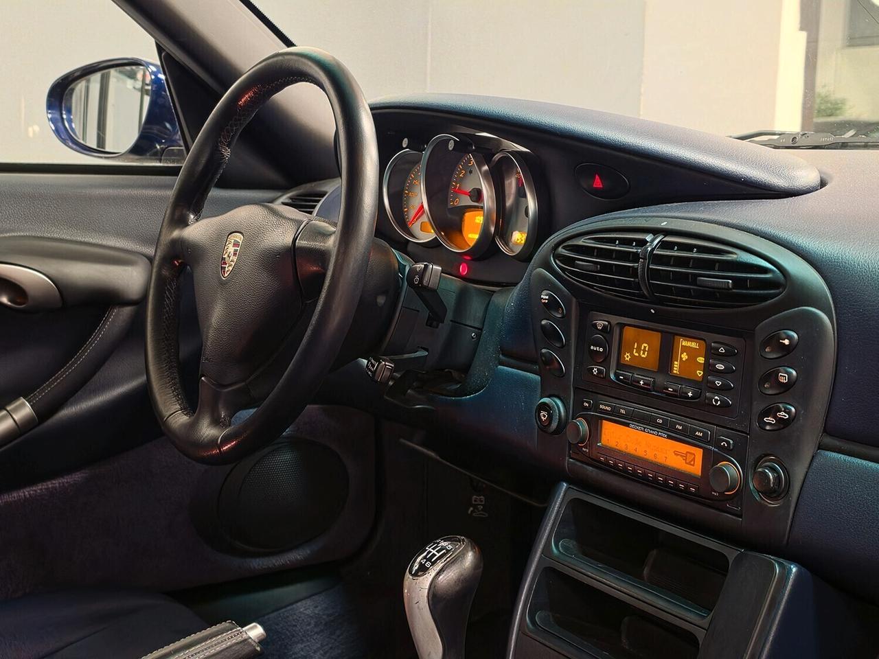 Boxster 3.2 S MANUALE _ BLU LAPIS _ 3.2S _ SERVICE BOOK _ PELLE ALCANTARA _ GARANZIA 12 MESI