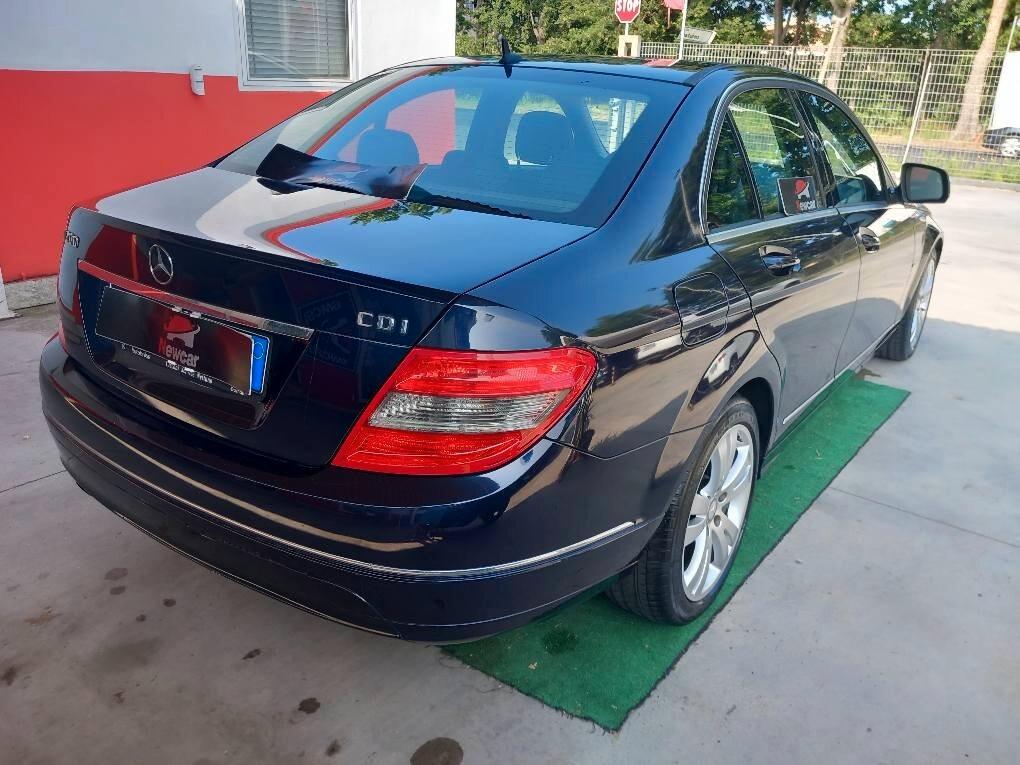 Mercedes-benz C 200 C 200 CDI Avantg. xeno navi pelle km 171000 tagliandi ufficiali mercedes