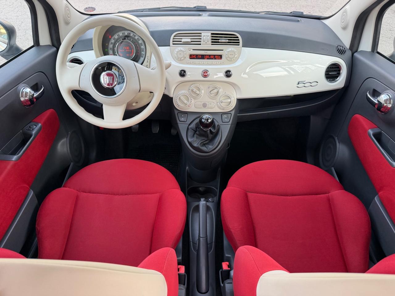 Fiat 500 1.2 benzina 69 cv 2010 Lounge