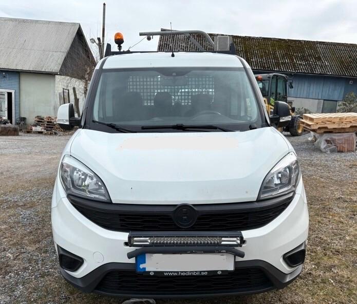 DOBLO 3 POSTI WORK UP CASSONATO CASSONE CLIMA OK NEOPATENTATI GRU 250 KG