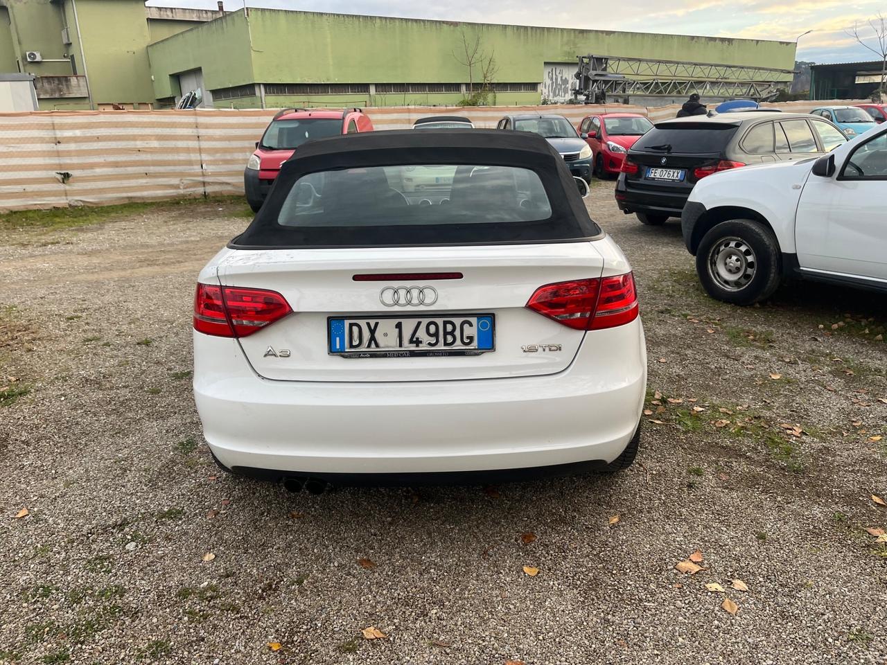 Audi A3 Cabrio 1.9 TDI F.AP. NON FUNZIONA LA CAPPOTTA