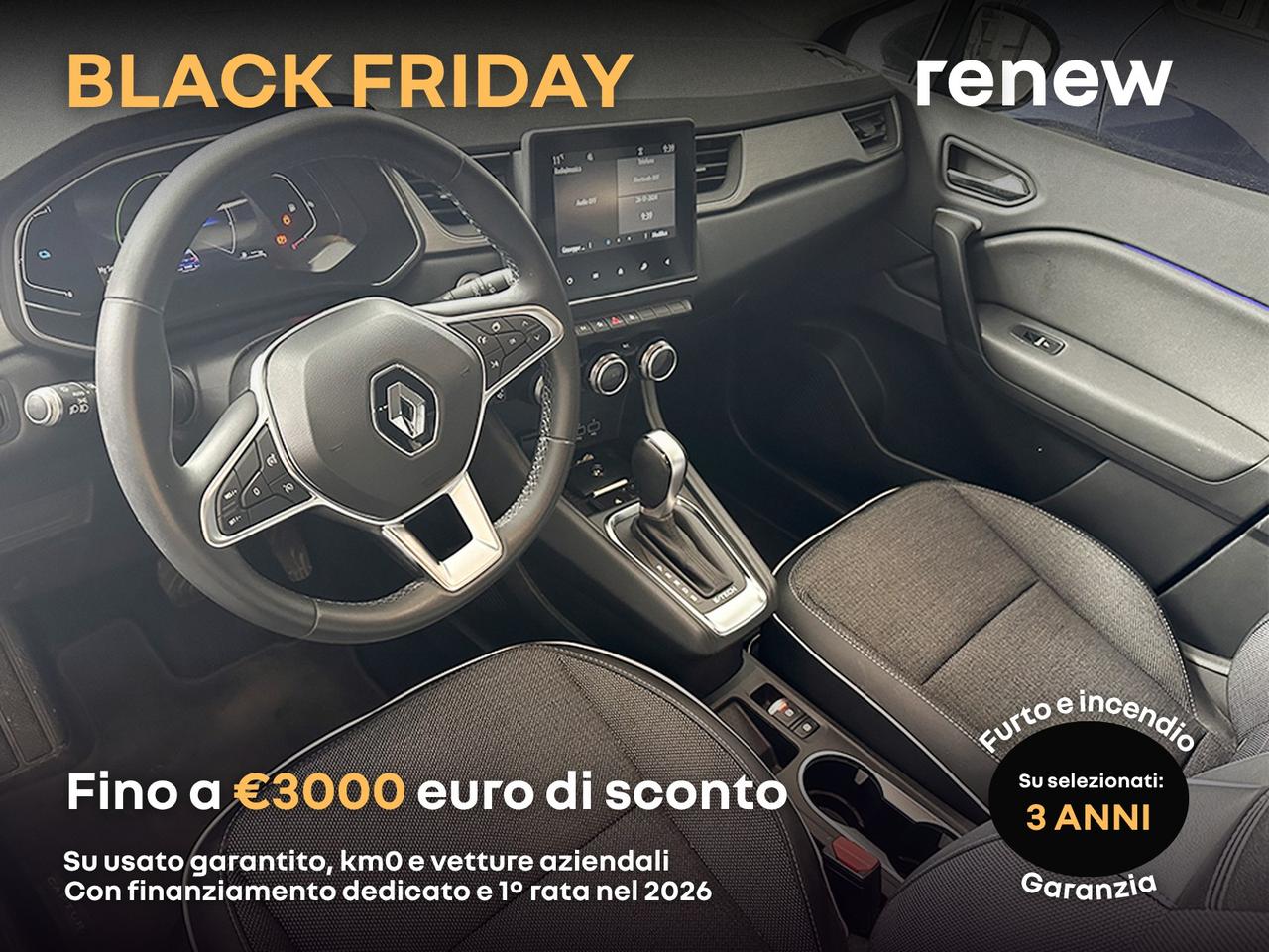 Renault Captur 1.6 e-tech hybrid intens 145cv auto