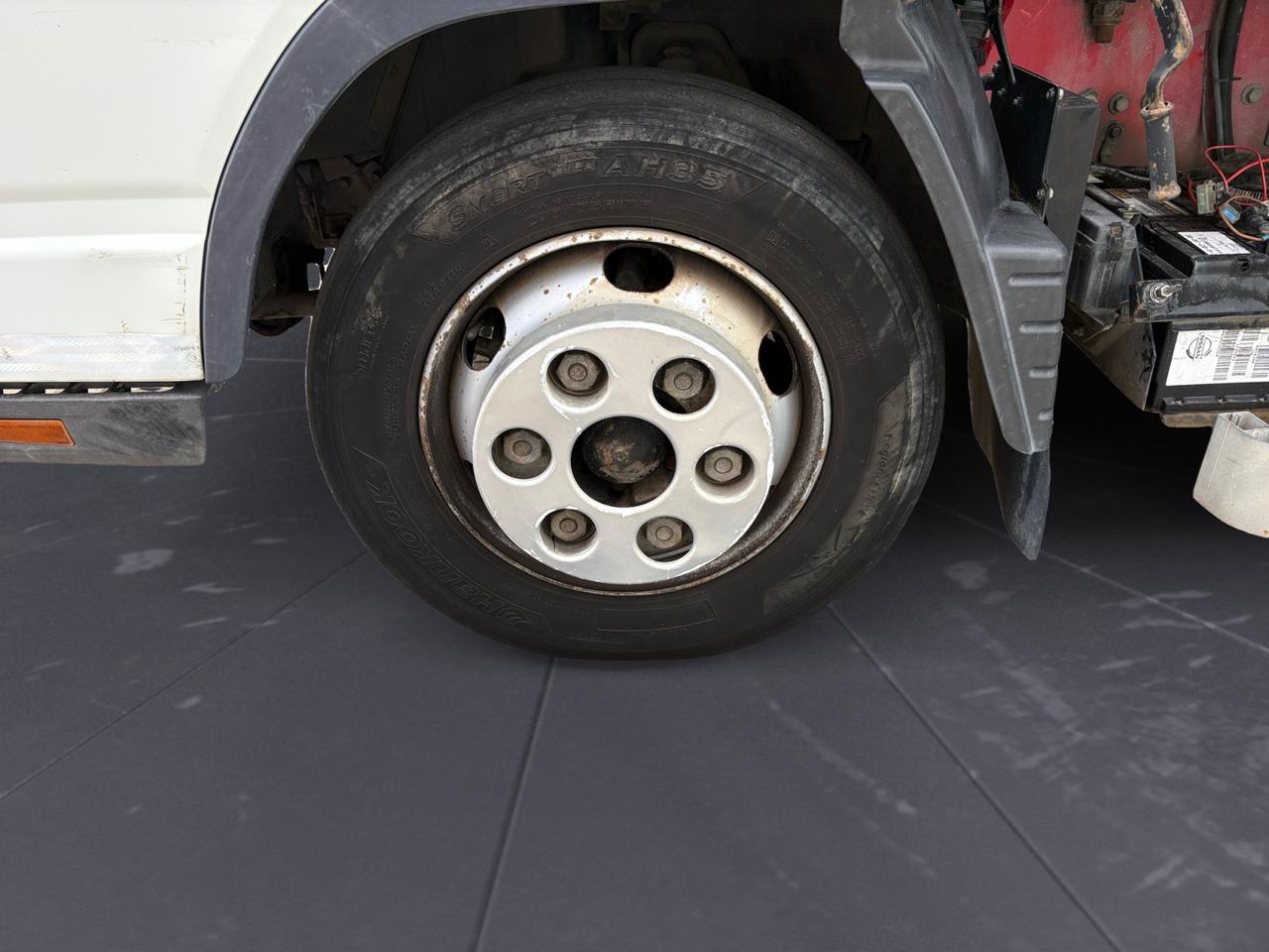 MITSUBISHI MITSUBISHI CANTER 75 CON GRU HIAB CASSONE PIANALATO