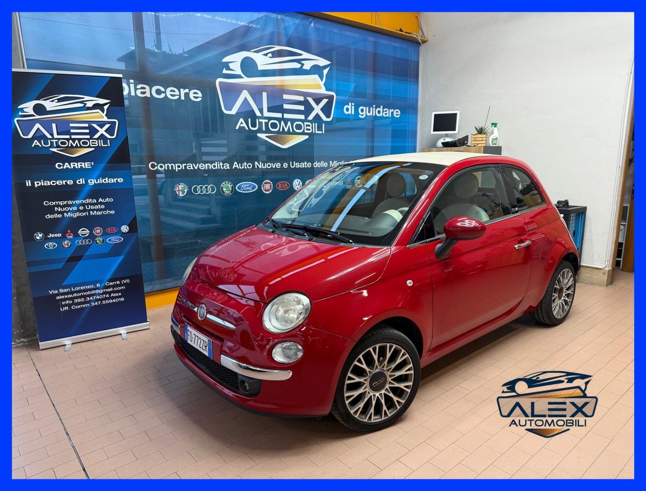 Fiat 500 Cabrio 1.2 benz 69cv Neopatentati