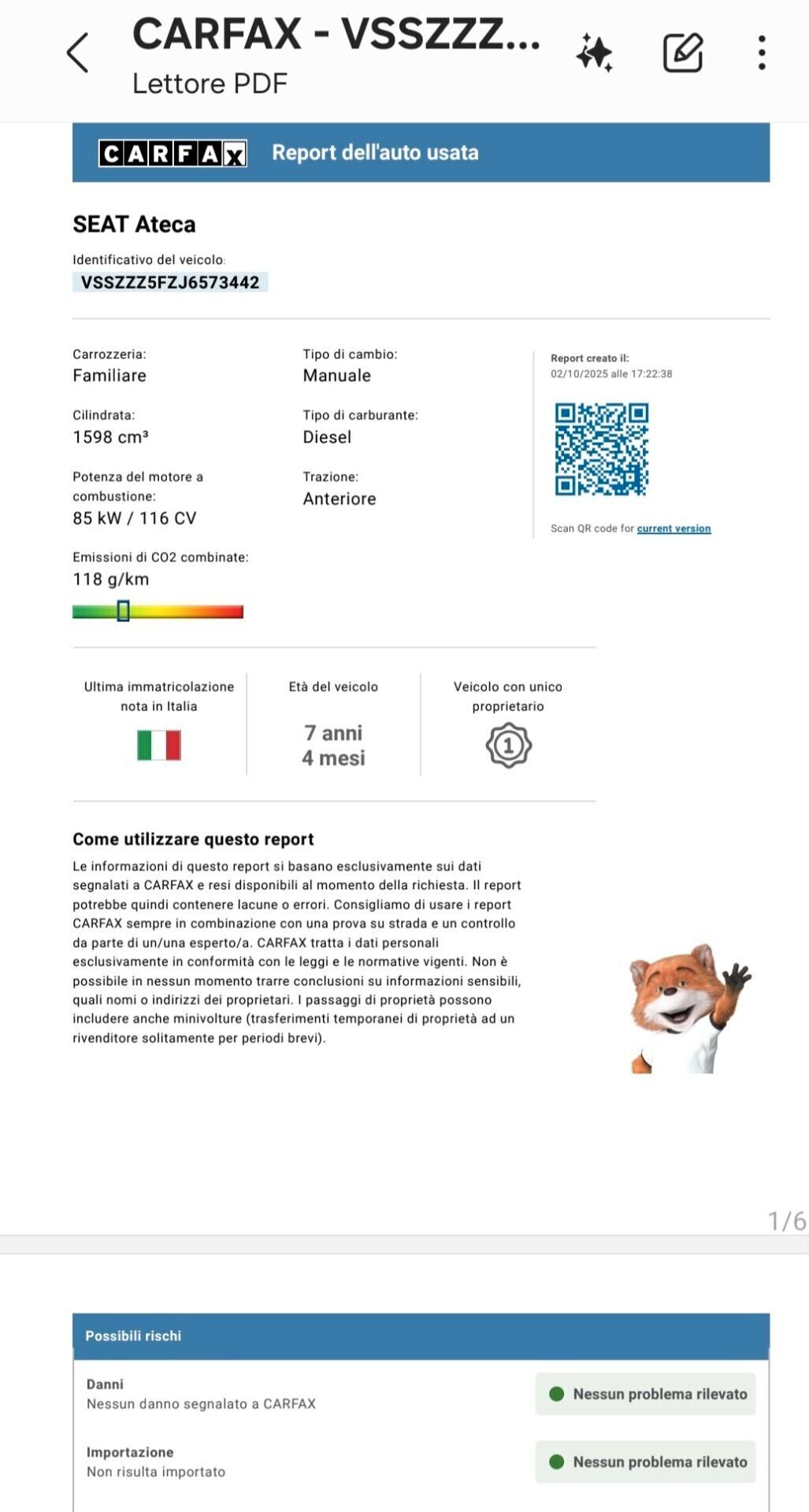 Seat Ateca 1.6 TDI Business Gancio traino a scomparsa