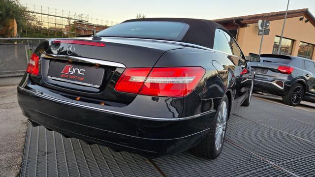 MERCEDES-BENZ E 200 CGI CABRIO BLUEEFFICIENCY TAGLIANDI MB GARANZIA