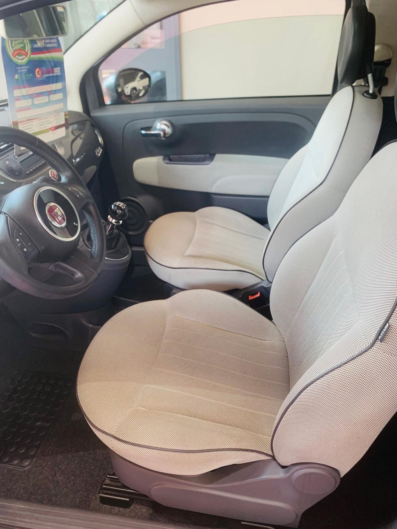 Fiat 500 1.2 Lounge 69cv-solo 85.000 km--