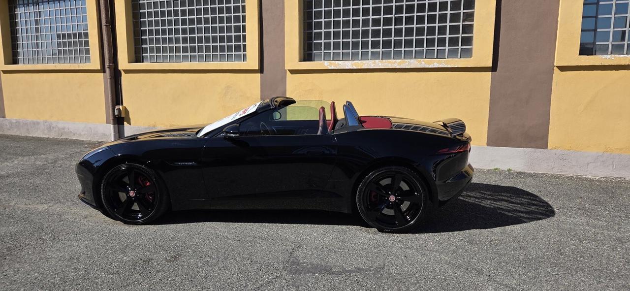 Jaguar F-Type 3.0 V6 340 CV COUPE' CABRIO KM.84000 CERTIFICATI UNICO PROPRIETARIO!