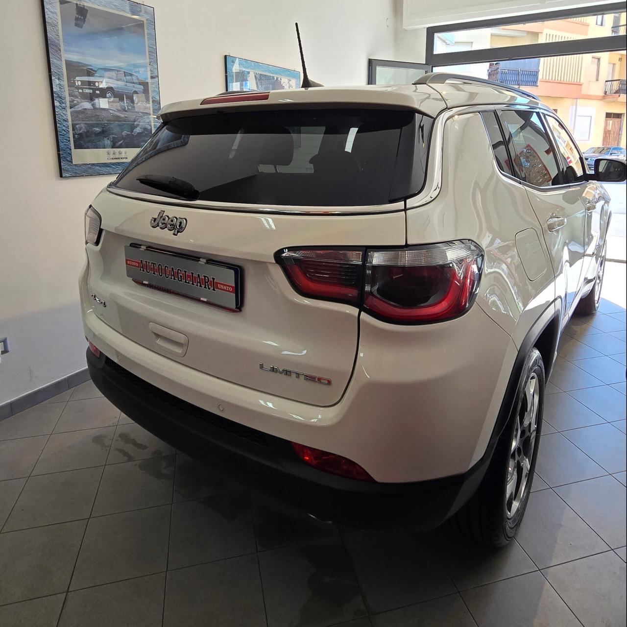 50.000 km REALI - 4WD - Jeep Compass 2.0mjet 140cv aut. Limited