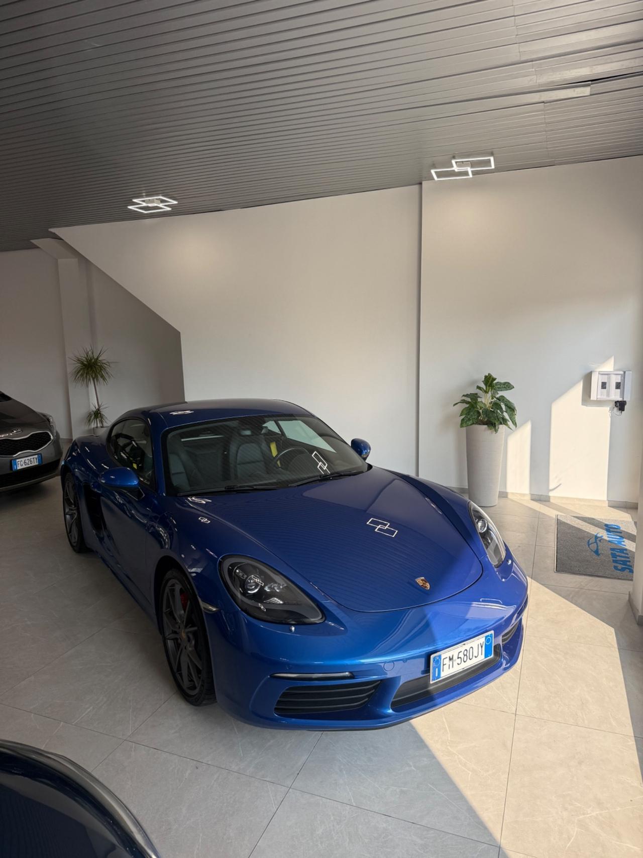 Porsche Cayman S 2.5 BENIZNA ANNO 2018 TUTTA TAGLIANDATA