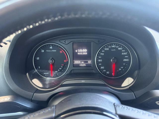 AUDI A3 SPB 2.0 TDI 184 CV Quattro + TAGLIANDI CASA MADRE