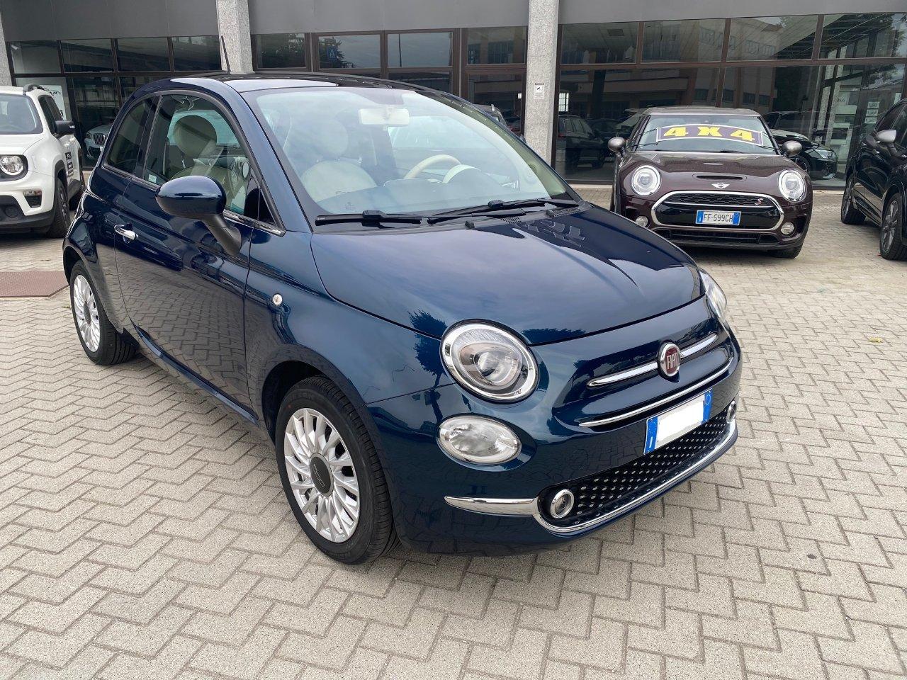 Fiat 500 1.2 Lounge 69cv tetto Interno Bicolore!