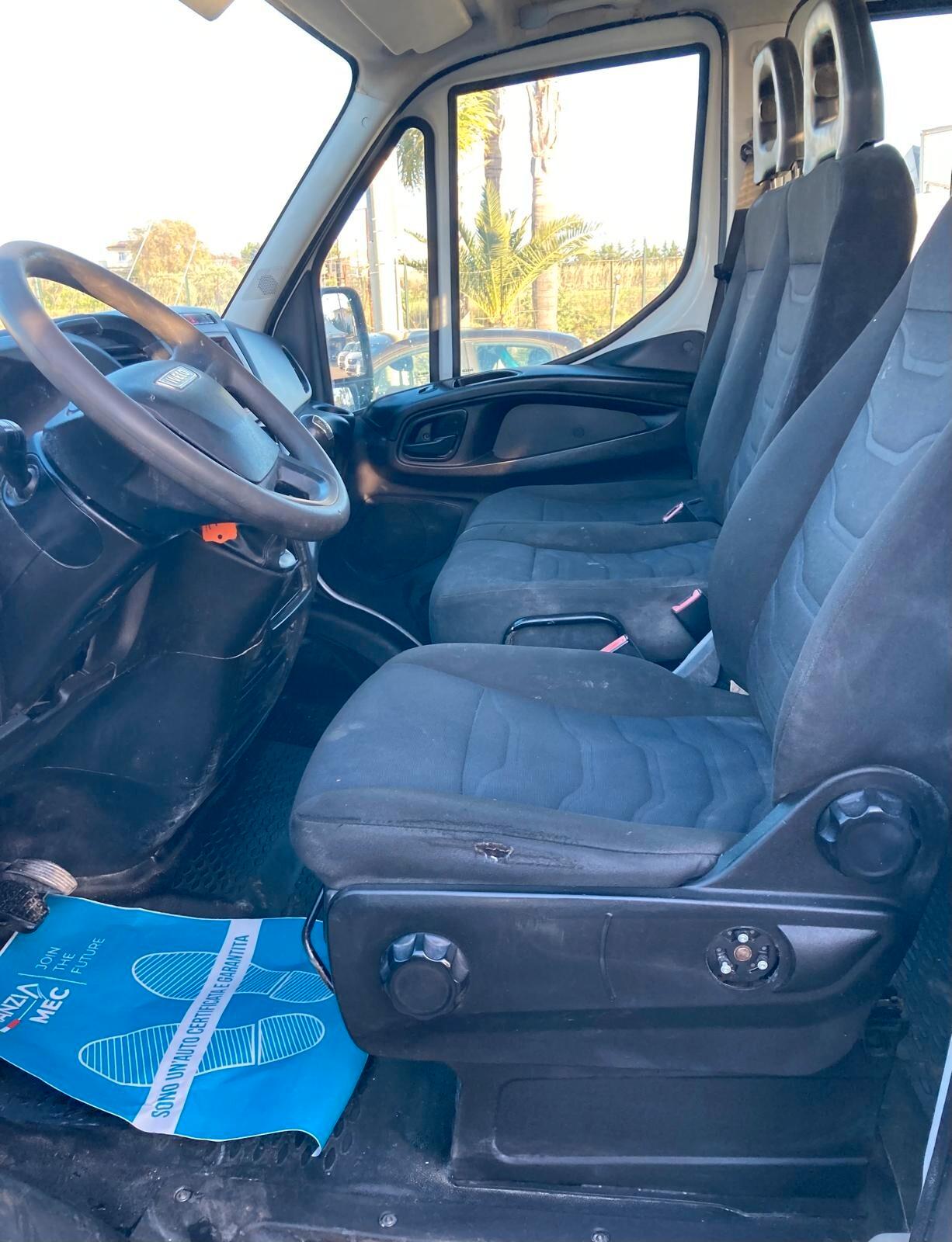 Iveco Daily 35c15 3.0 doppia cabina cassone fisso