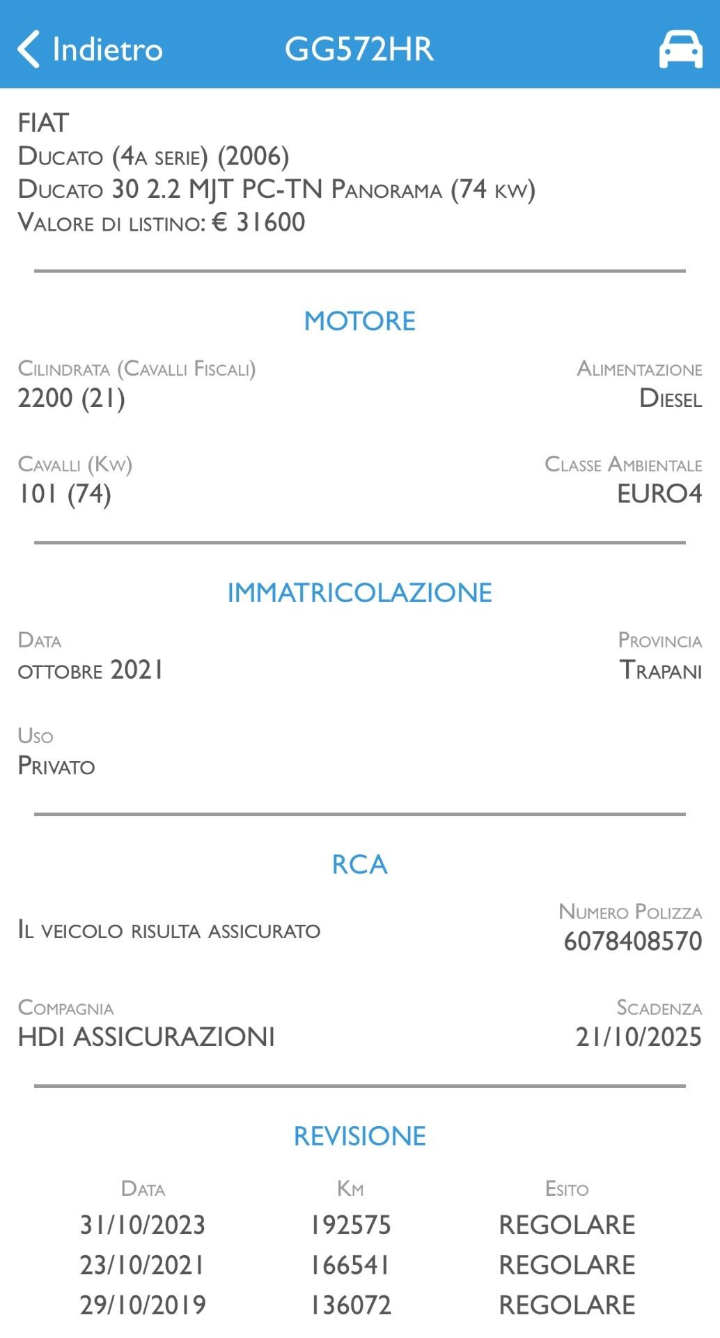 Fiat Ducato 30 2.2 MJT PC-TN Panorama