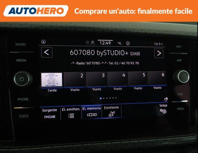 VOLKSWAGEN T-Cross 1.0 TSI 110 CV Advanced