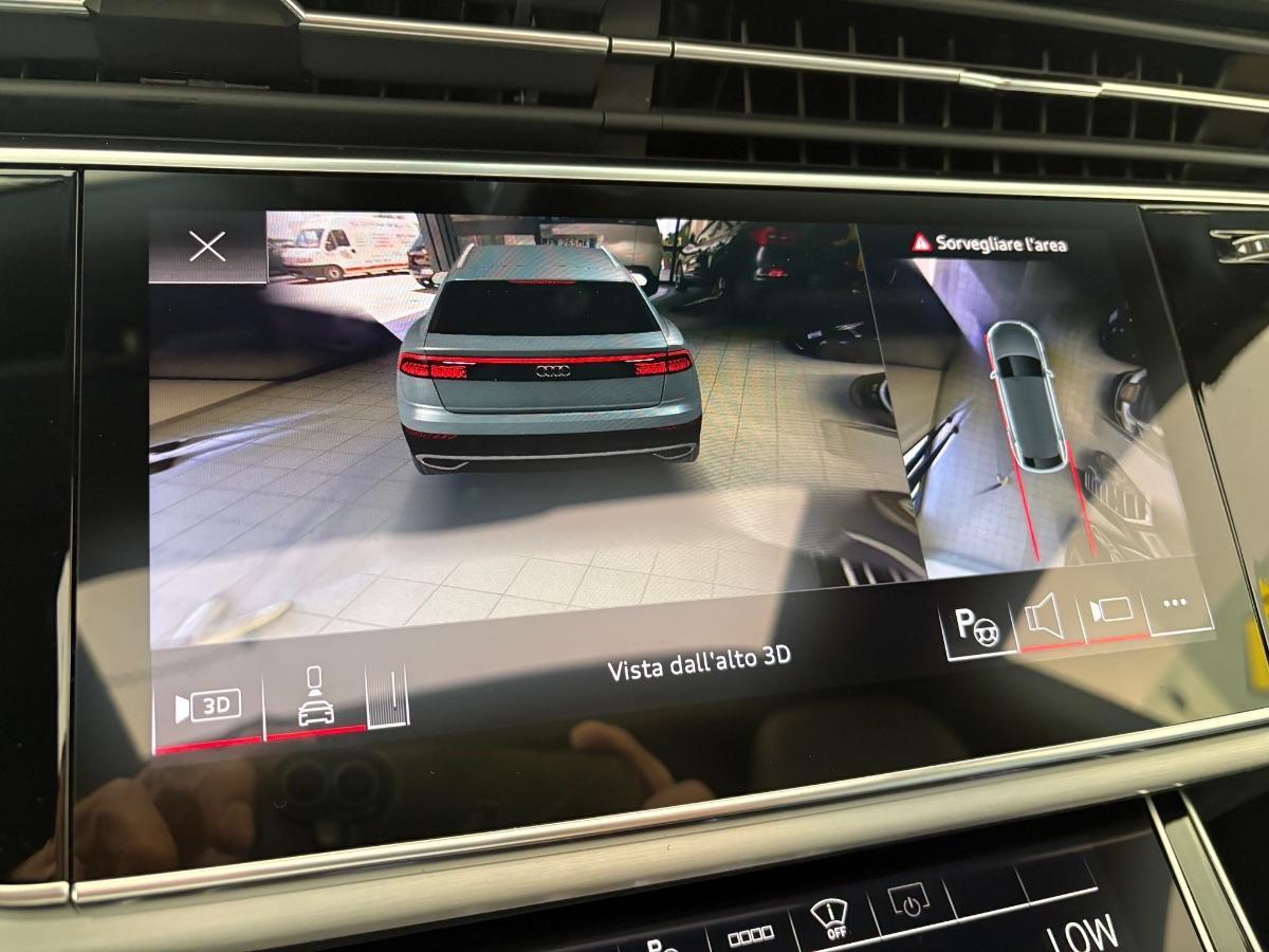 AUDI Q8 50 TDI 286CV QUATTRO S-LINE UNICO PROP/ TETTO/ MATRIX/ BANG&OLUFSEN/ TELECAMERE 360°