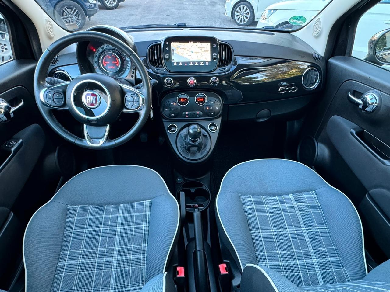 Fiat 500 1.2 Lounge - Tetto, Carplay, Sensori