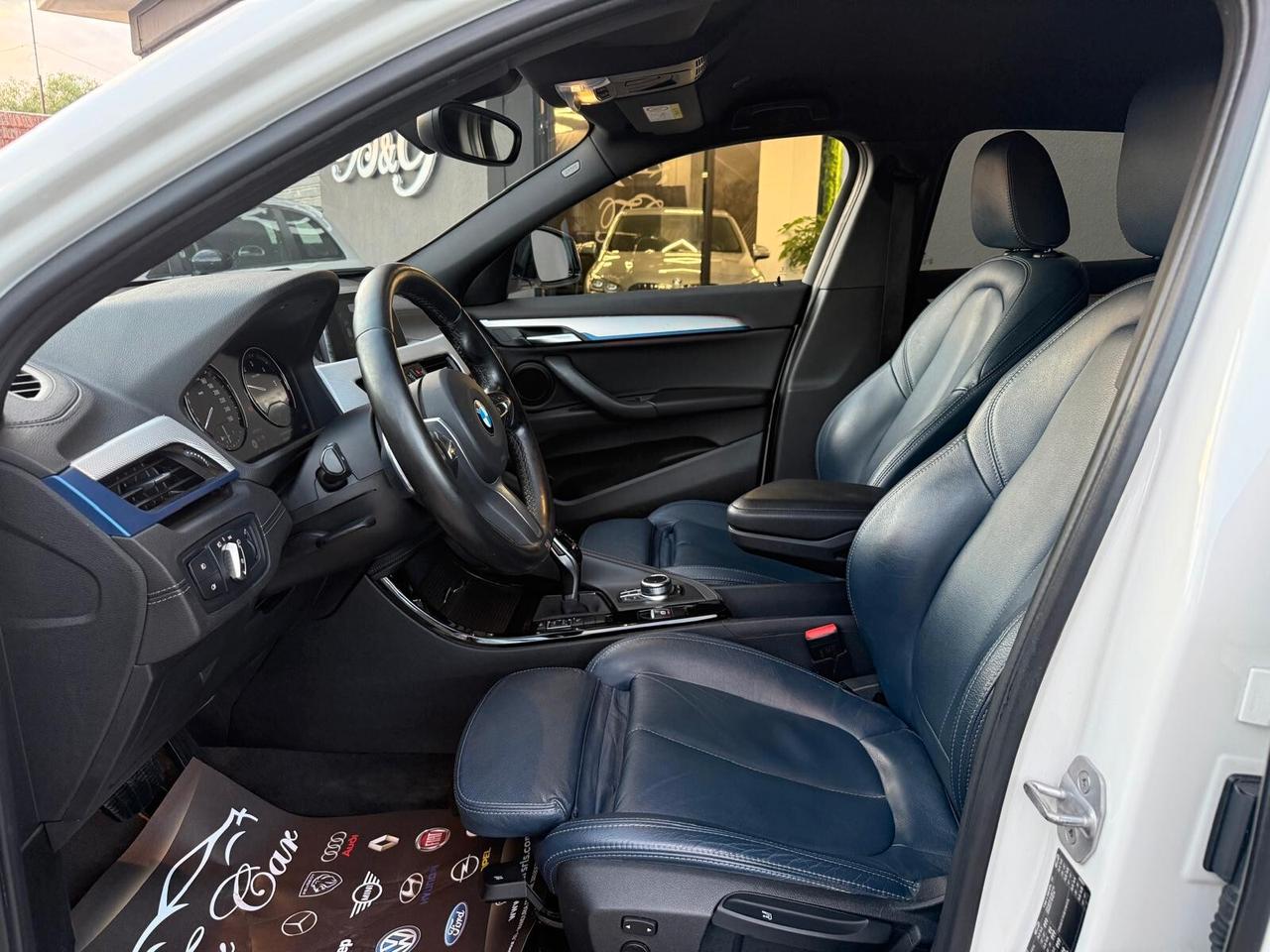 BMW X2 18D S-DRIVE M-SPORT 2.0 150CV PELLE NAVI CAM ANNO 2019